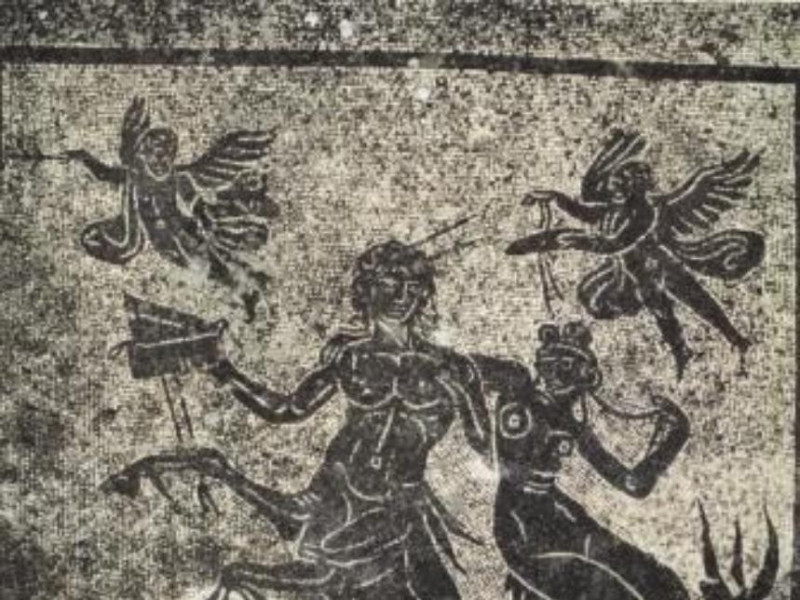 Complesso termale di Via Terracina, particola Complesso termale di Via Terracina, particola