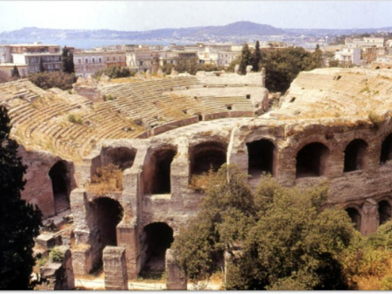 Anfiteatro Flavio, veduta aerea