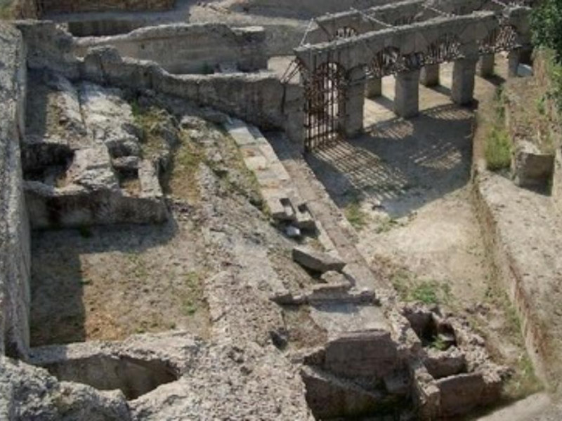 Stadio di Antonino Pio, cavea