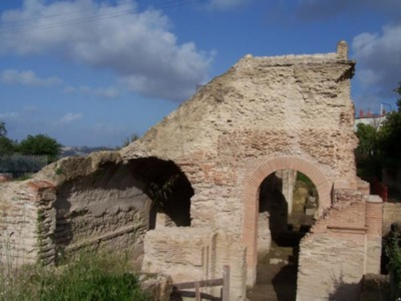 Stadio di Antonino Pio, ingresso settentriona
