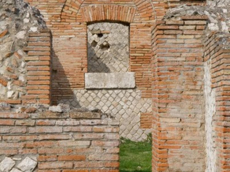 Particolare dell'area archeologica
