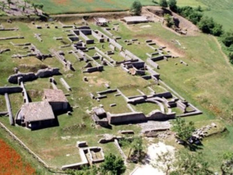 Veduta dell'area archeologica