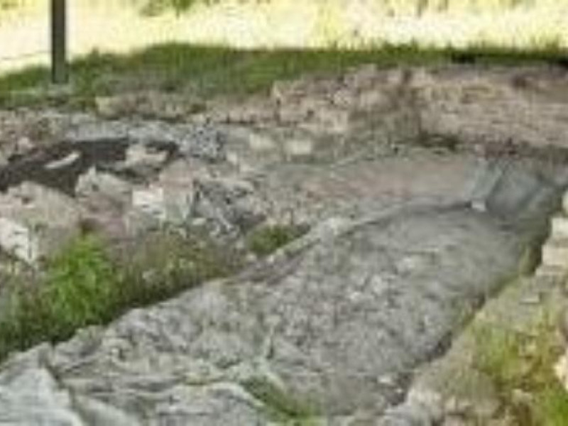 Particolare del tempio italico