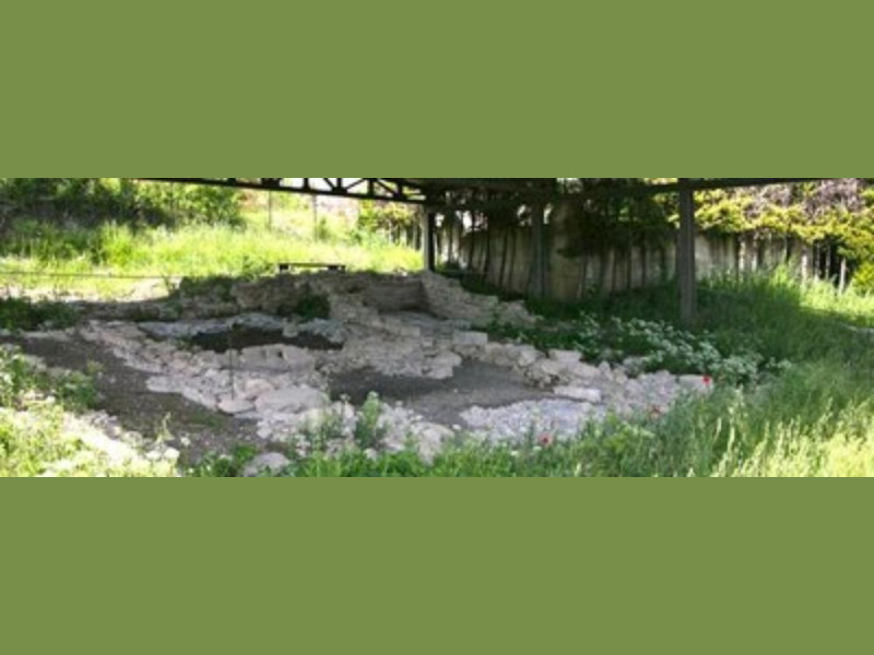 Particolare del tempio italico