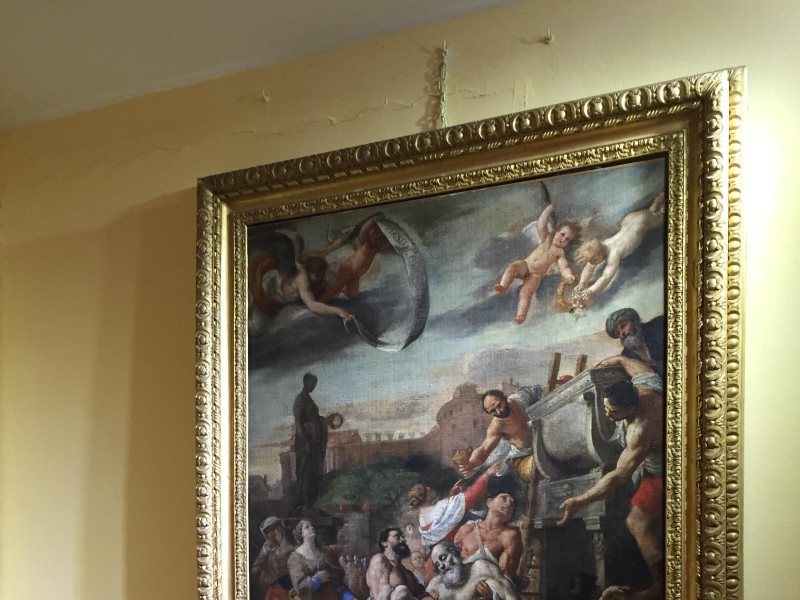 Sepoltura di Sant'Andrea, Mattia Preti Sepoltura di Sant'Andrea, Mattia Preti