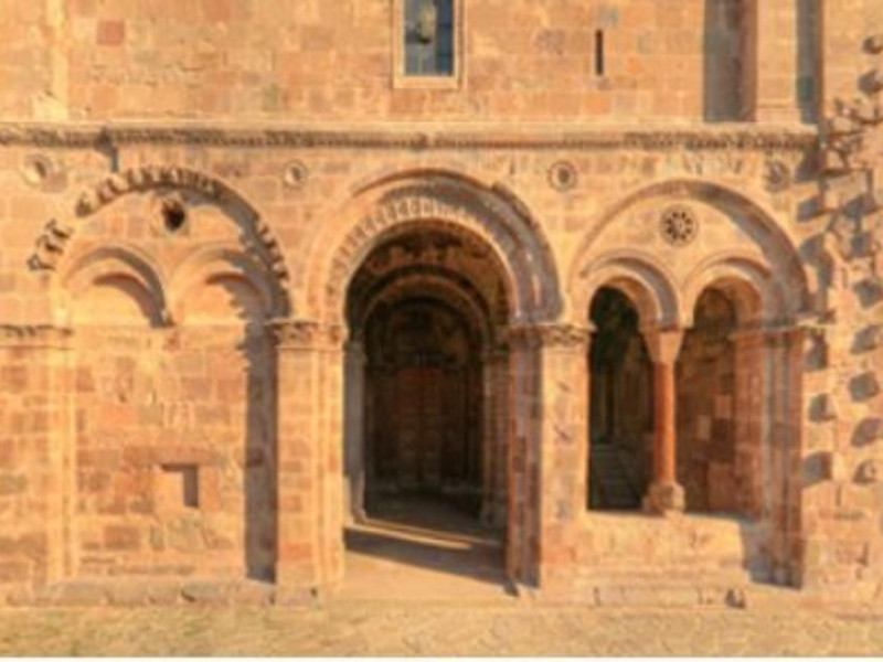 particolare della facciata