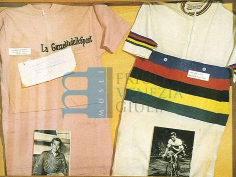 Maglia rosa Anquetil e iridata Rik van Looy 1 Maglia rosa Anquetil e iridata Rik van Looy 1