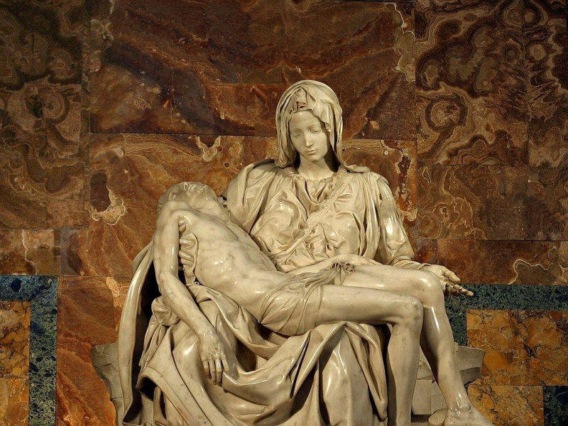Basilica di San Pietro in Vaticano: Pietà di Michelangelo Basilica di San Pietro in Vaticano: Pietà di Michelangelo
