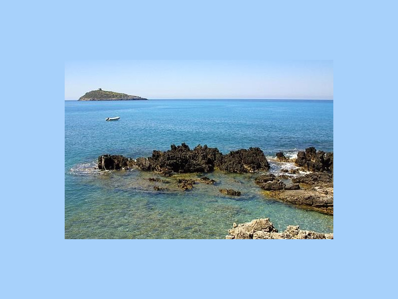 Isola di Cirella vista da Diamante