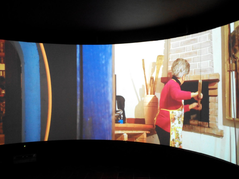 Museo dell’Alimentazione Mediterranea: sala Immersiva