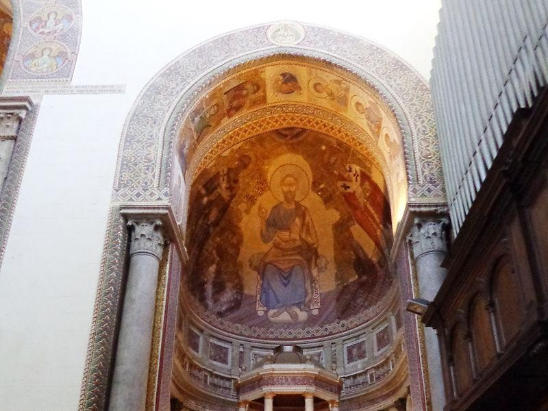 Duomo: abside di S. Placido Duomo: abside di S. Placido