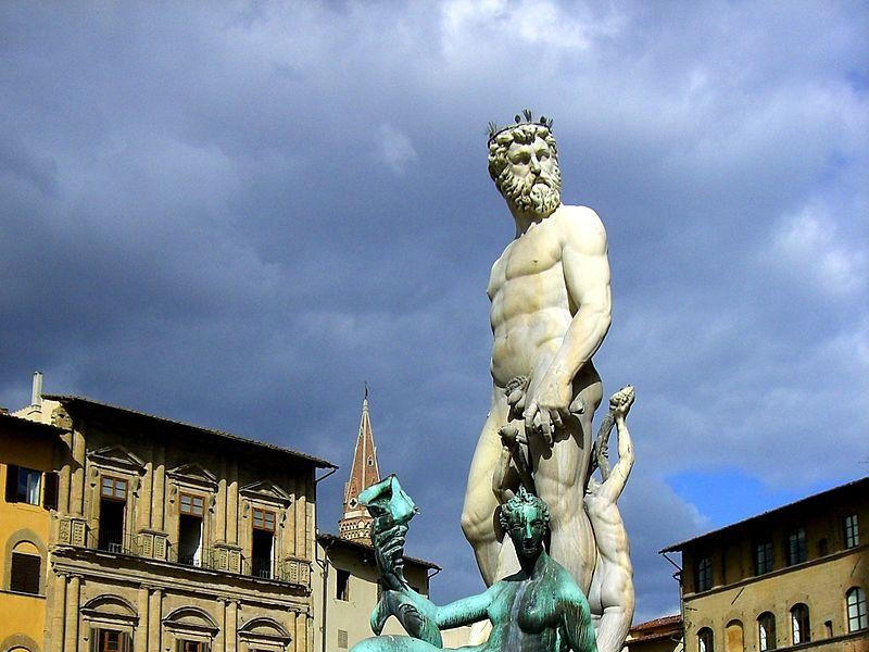 Piazza della Signoria: Fontana del Nettuno (Ammannati) Piazza della Signoria: Fontana del Nettuno (Ammannati)