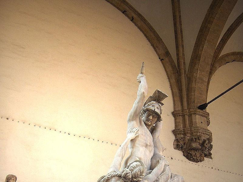 Loggia dei Lanzi: Polissena (Pio Fedi) Loggia dei Lanzi: Polissena (Pio Fedi)