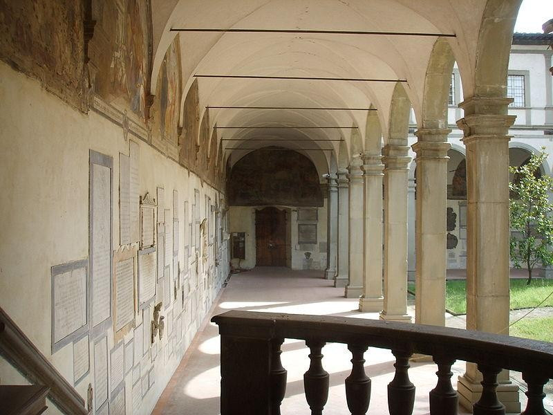 Basilica di Santo Spirito: chiostro dei morti Basilica di Santo Spirito: chiostro dei morti