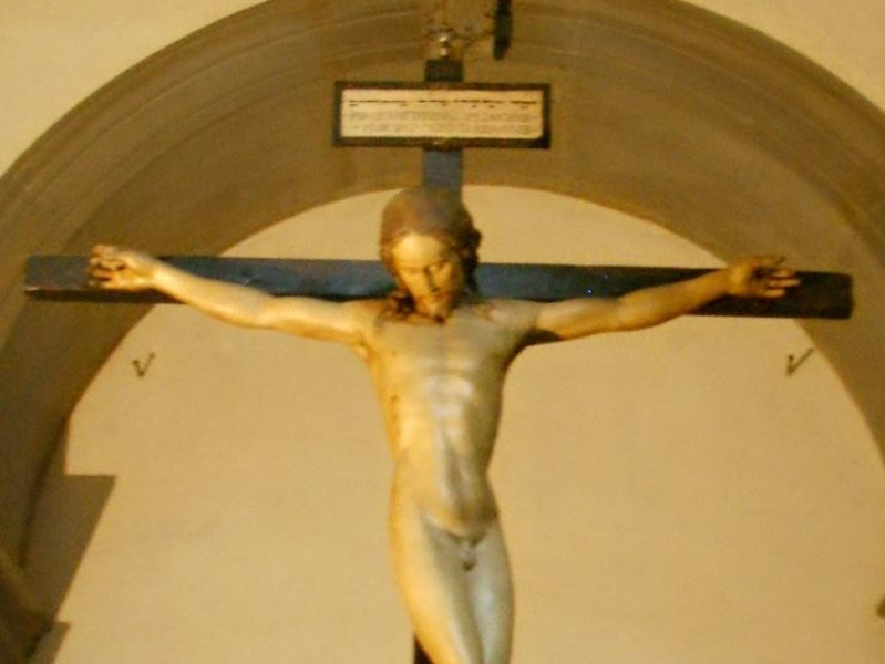 Basilica di Santo Spirito: crocefisso (Michelangelo) Basilica di Santo Spirito: crocefisso (Michelangelo)