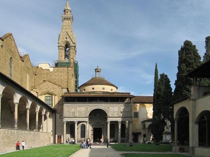 Basilica di Santa Croce: cappella dei pazzi Basilica di Santa Croce: cappella dei pazzi