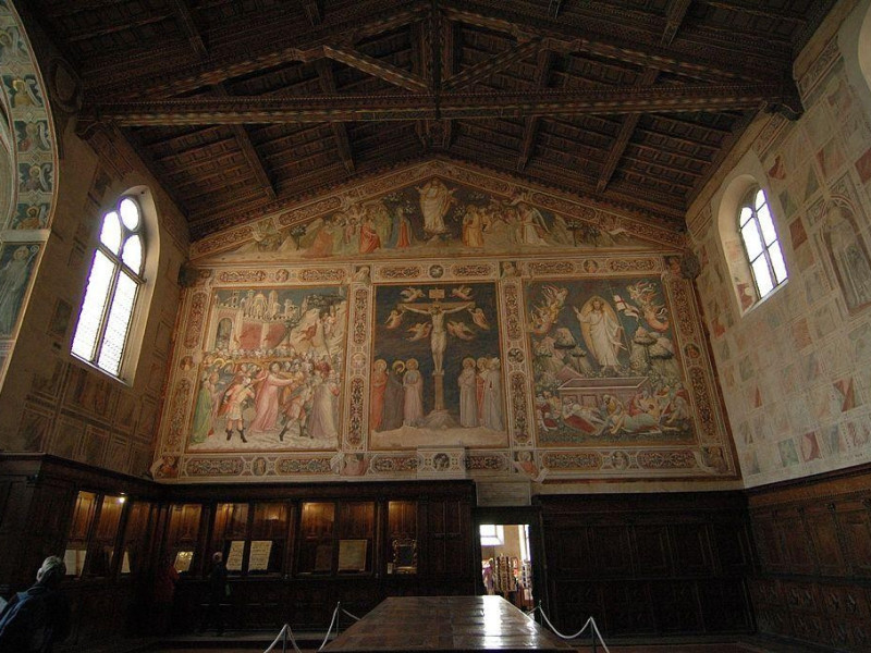Basilica di Santa Croce: sagrestia Basilica di Santa Croce: sagrestia