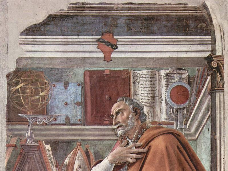 Chiesa di Ognissanti: S. Agostino (Botticelli)