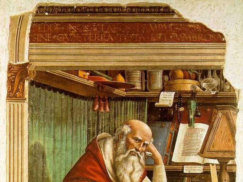 Chiesa di Ognissanti: S. Girolamo (Ghirlandaio)