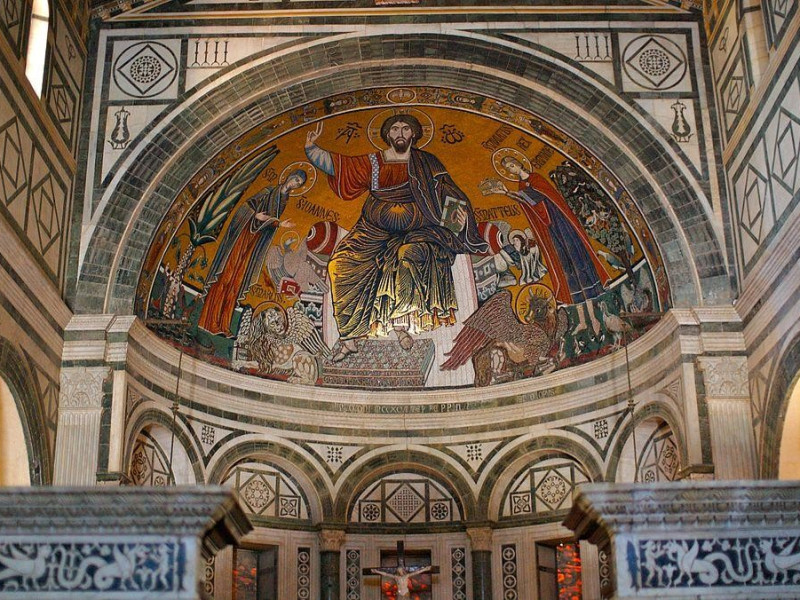Basilica di San Miniato al Monte: abside Basilica di San Miniato al Monte: abside