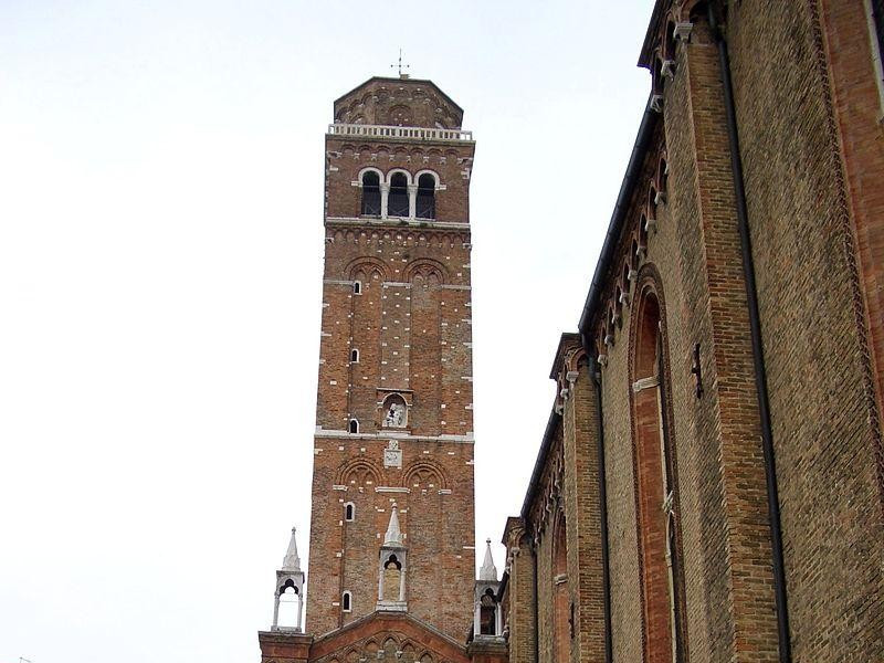 Basilica di Santa Maria Gloriosa dei Frari: campanile Basilica di Santa Maria Gloriosa dei Frari: campanile
