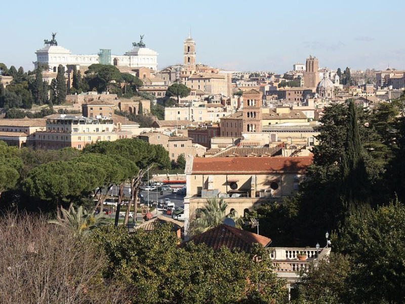 Panorama dal Giardino degli Aranci Panorama dal Giardino degli Aranci