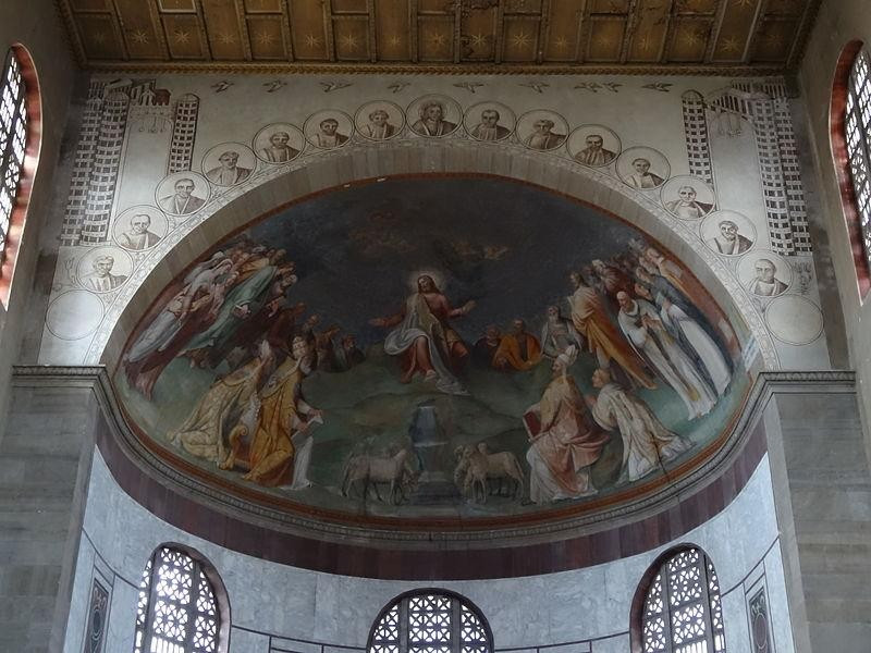 Basilica di Santa Sabina: catino absidale (Zuccari)