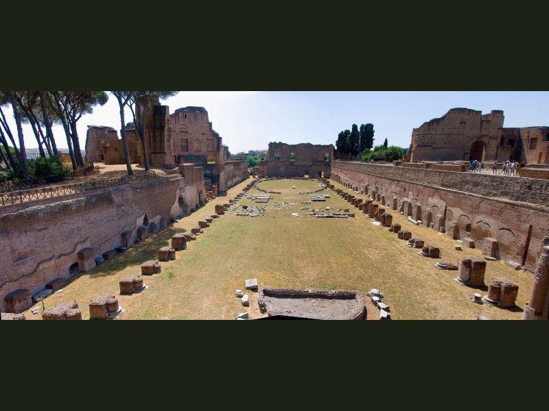 Palatino: stadio della domus augustana