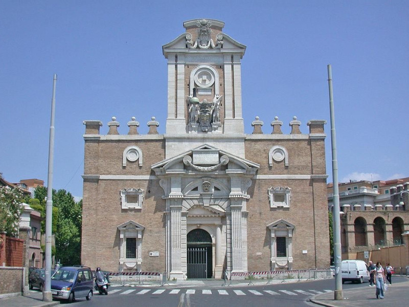 Porta Pia: facciata interna
