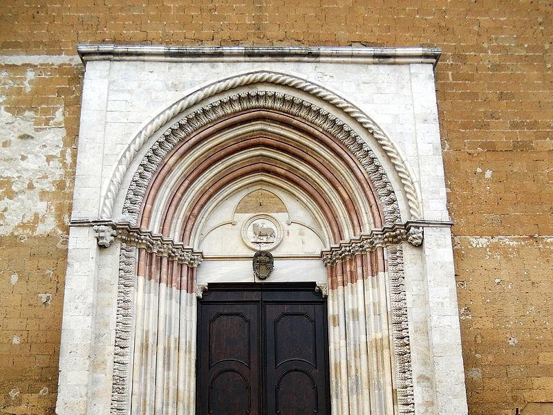 Immagine descrittiva - https://it.wikipedia.org/wiki/Chiesa_di_San_Francesco_(Orvieto)#/media/File:Portale_centrale_chiesa_san_Francesco.JPG Immagine descrittiva - https://it.wikipedia.org/wiki/Chiesa_di_San_Francesco_(Orvieto)#/media/File:Portale_centrale_chiesa_san_Francesco.JPG