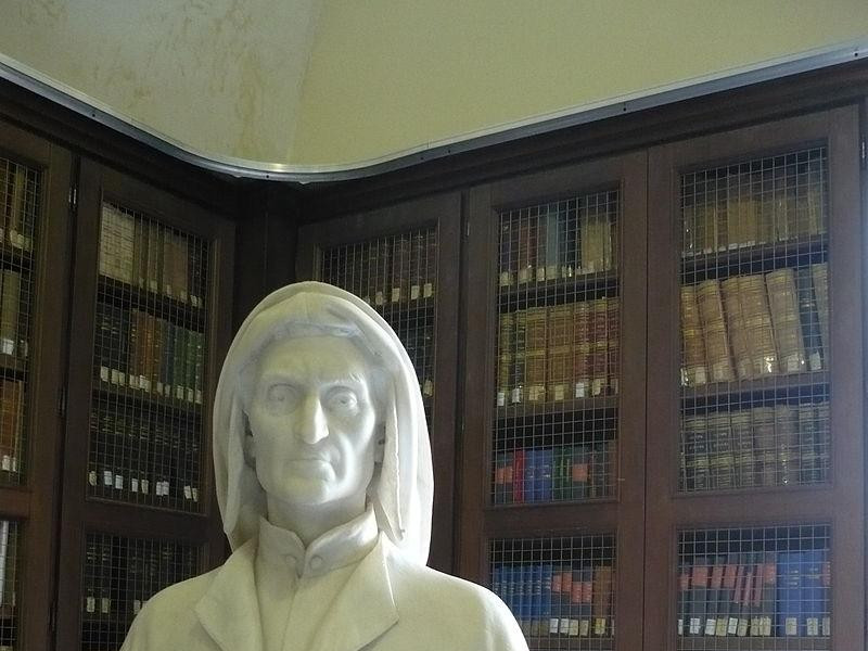 Busto di Dante del Frattallone Busto di Dante del Frattallone