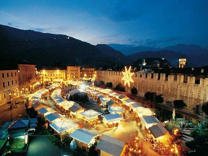 Durante i mercatini di Natale