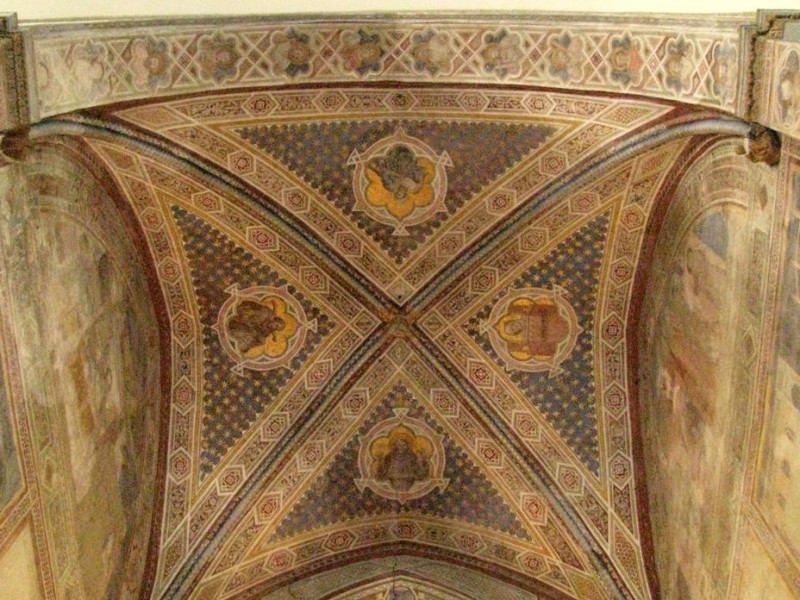 Volta con Virtù francescane Volta con Virtù francescane