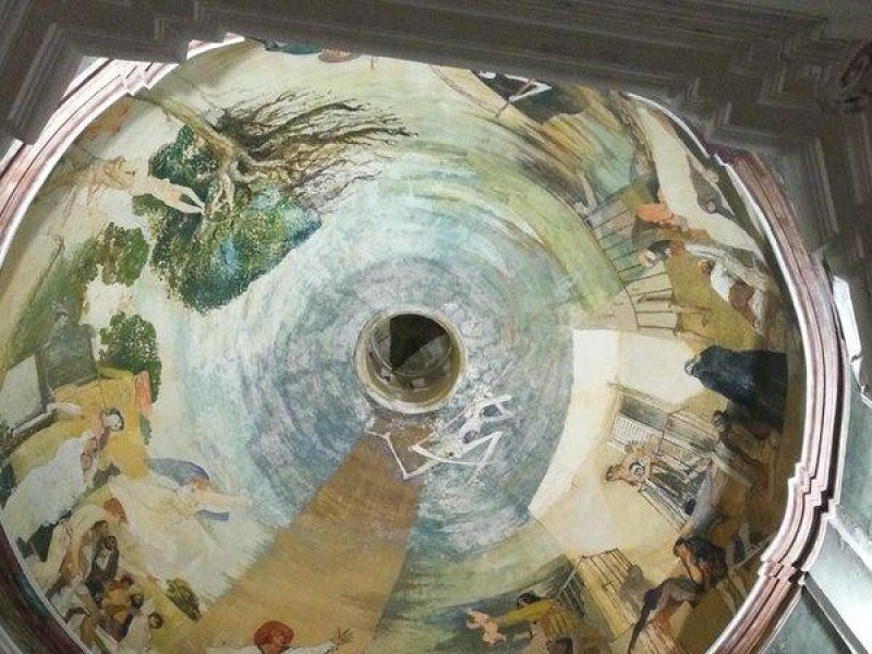 Volta dipinta da Salvatore Fiume