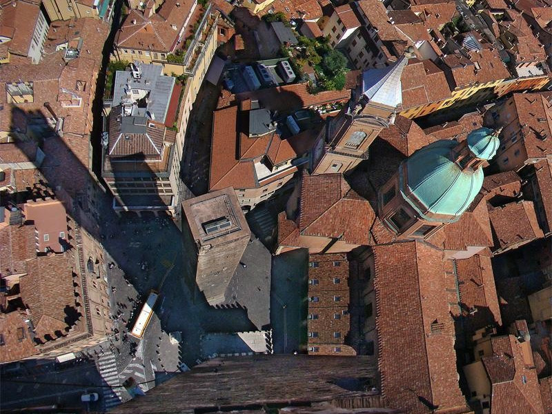 Vista dall'alto della Torre