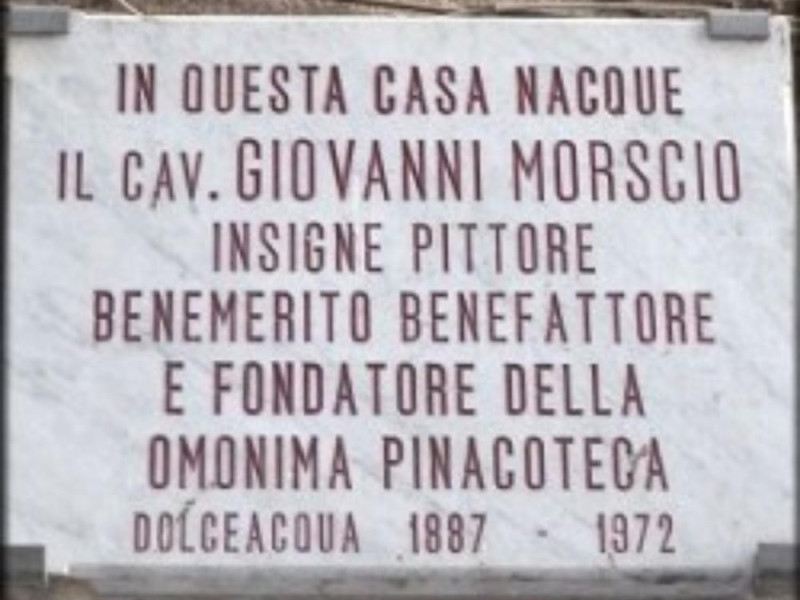 La Pinacoteca Morscio La Pinacoteca Morscio