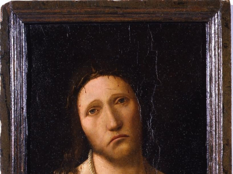 Antonello da Messina, Ecce Homo, Genova, Gall Antonello da Messina, Ecce Homo, Genova, Gall