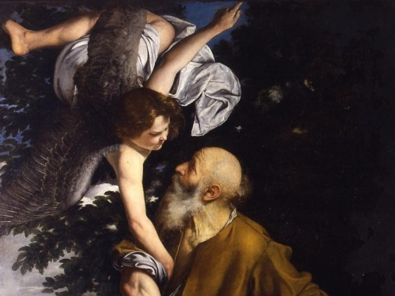 Orazio Gentileschi, Sacrificio di Isacco, Gen Orazio Gentileschi, Sacrificio di Isacco, Gen