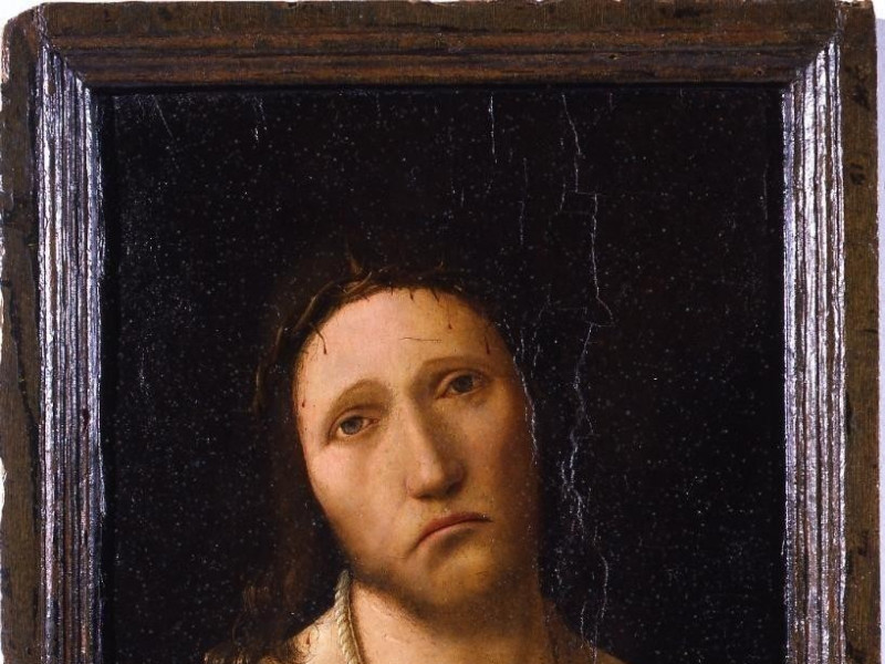 Antonello da Messina, Ecce Homo, Genova, Gall Antonello da Messina, Ecce Homo, Genova, Gall
