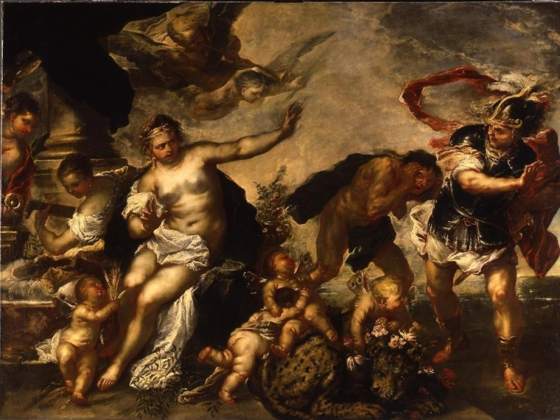 Luca Giordano, Allegoria della Pace, Genova, Luca Giordano, Allegoria della Pace, Genova,